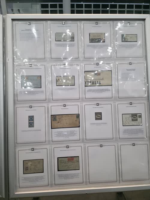 Philatelic Icons from the Alberto Bolaffi collection — frame 2, exhibited by Filippo Bolaffi