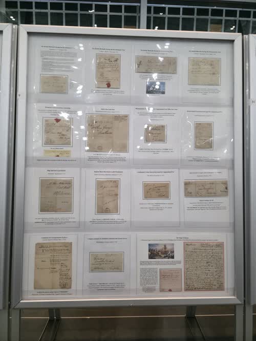 The Road to American Independence — frame 9, exhibited by Tim O’Connor (Chip Ahrens, Roger Brody, Daniel Ryterband and Mark Schwartz)
