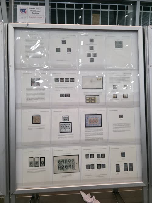 United States Inverts and Rarities — frame 12, exhibited by Vaquero