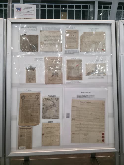 Documents & Manuscripts of Colonial America to 1781 — frame 14, exhibited by Manuscript Society