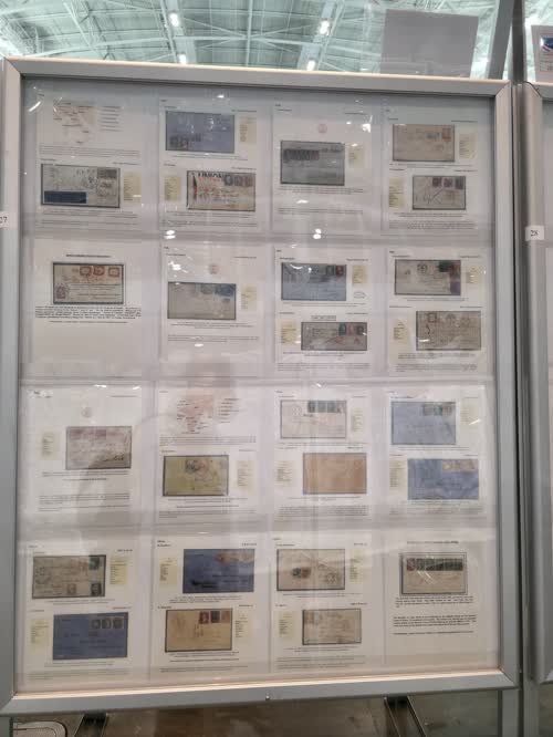 Development of External Mail Routes of the United States: 1854 - 1875 — frame 27, exhibited by Dr. Armando Grassi