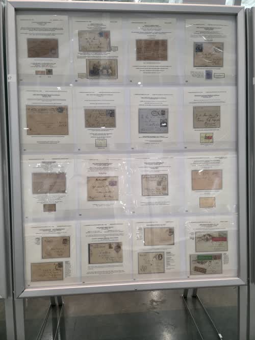 British Indian Airmails 1911-1936 — frame 67, exhibited by Mohamed Arif Balgamwala