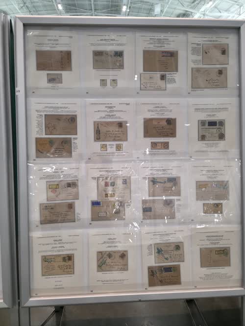 British Indian Airmails 1911-1936 — frame 69, exhibited by Mohamed Arif Balgamwala