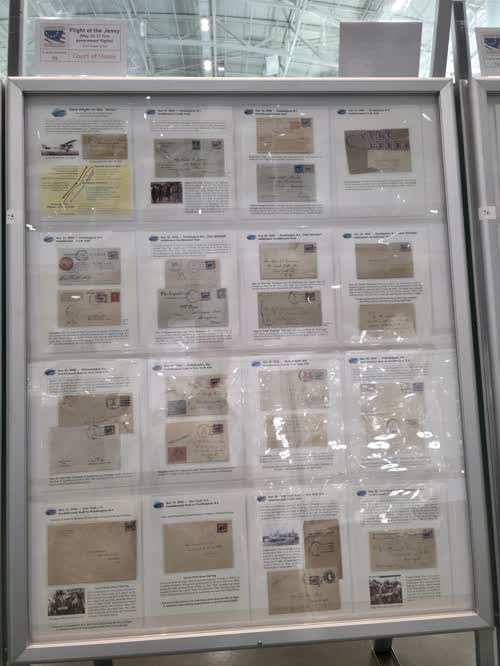 Flight of the Jenny (May 15-17 first government flights) — frame 75, exhibited by Scott Trepel