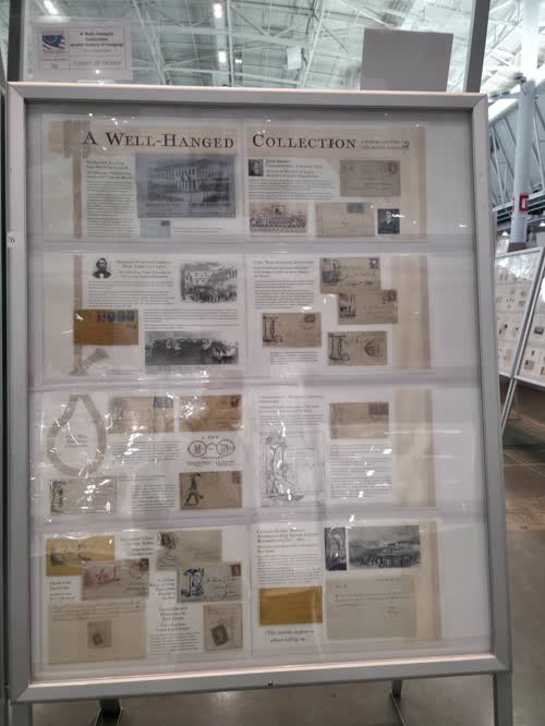 A Well-Hanged Collection (postal history of hanging) — frame 76, exhibited by Scott Trepel