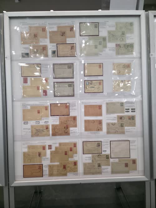 Persia Qajar Postal Stationery — frame 90, exhibited by Behruz Nassre-Esfahani