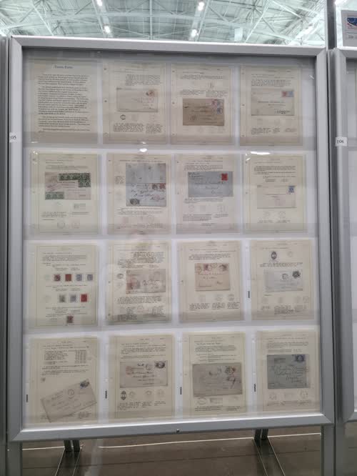 Hong Kong and the Treaty Ports — frame 105, exhibited by Spellman Museum of Stamps and Postal History