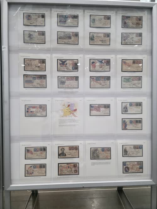 Angell Patriotic Covers — frame 107, exhibited by Vaquero