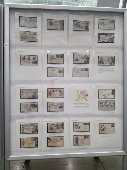Angell Patriotic Covers — frame 108, exhibited by Vaquero