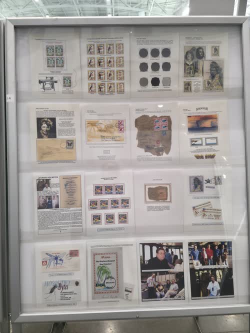 Dung Dung Islands — frame 114, exhibited by Western Philatelic Library