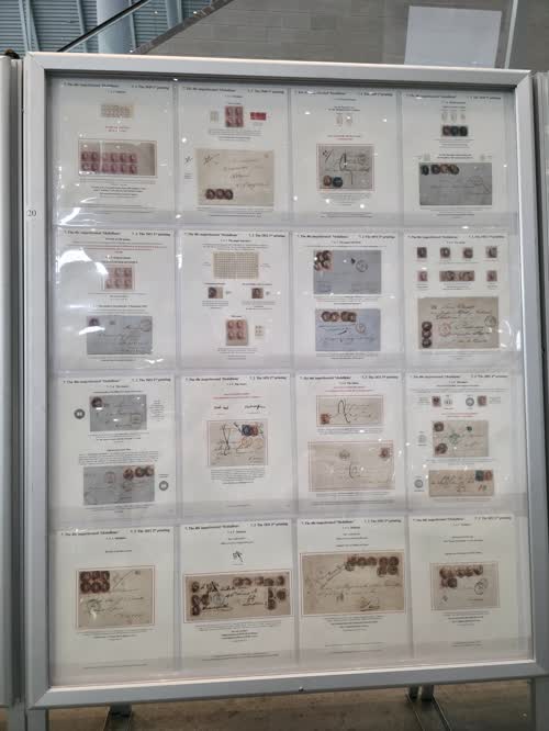 Belgium: The “EPAULETTES” and the 40c Imperforate “MEDALLIONS” — frame 120, exhibited by Jan Huys-Berlingin