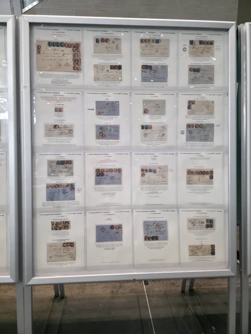 Belgium: The “EPAULETTES” and the 40c Imperforate “MEDALLIONS” — frame 121, exhibited by Jan Huys-Berlingin