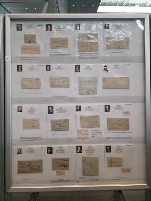 Letters from Our Founding Fathers — frame 125, exhibited by Ed Siskin