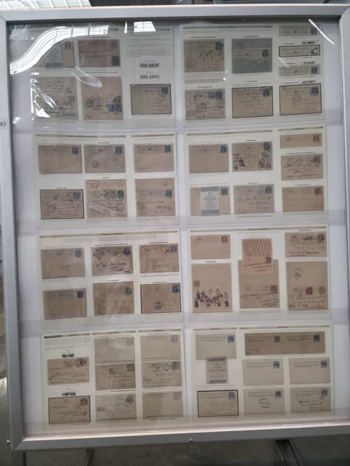 British India – Queen Victoria Postal Stationery — frame 133, exhibited by Sandeep Jaiswal
