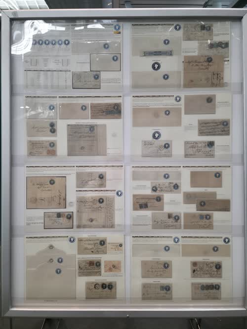British India – Queen Victoria Postal Stationery — frame 135, exhibited by Sandeep Jaiswal