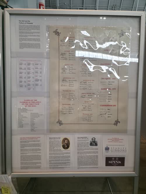 Roll of Distinguished Philatelists (RDP) – Special Gallery — frame 140, exhibited by World Philately
