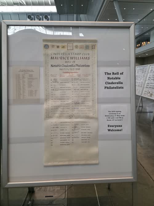 Roll of Distinguished Philatelists (RDP) – Special Gallery — frame 144, exhibited by World Philately