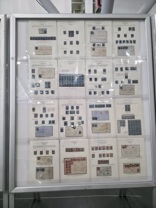 The Medallion Issue of Belgium: 1849–1863 — frame 1020, exhibited by Patrick Maselis