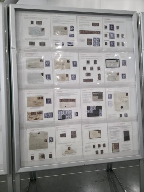 A Study of Separation Techniques Used on Britain's Line Engraved Stamps, 1840-1879 — frame 1026, exhibited by Paul Sarjeant