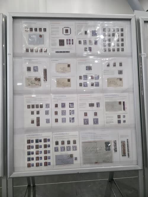 A Study of Separation Techniques Used on Britain's Line Engraved Stamps, 1840-1879 — frame 1031, exhibited by Paul Sarjeant