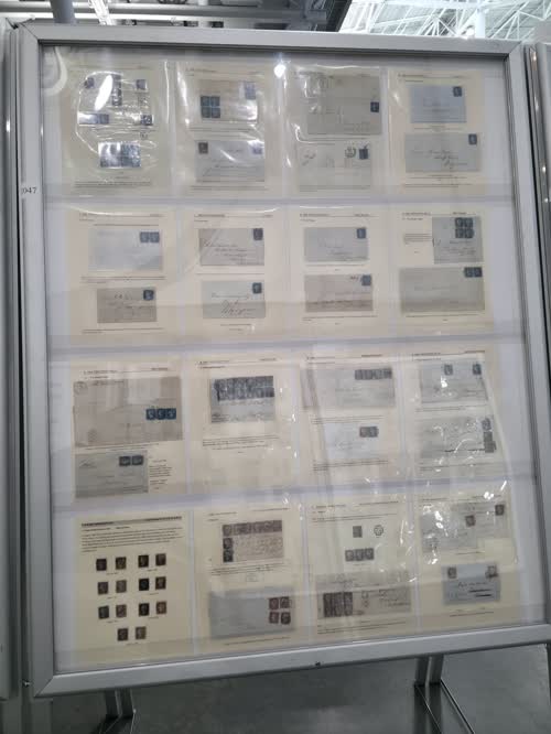 Line Engraved Issues of Great Britain 1840 & 1841 — frame 1047, exhibited by Stuart Reddington
