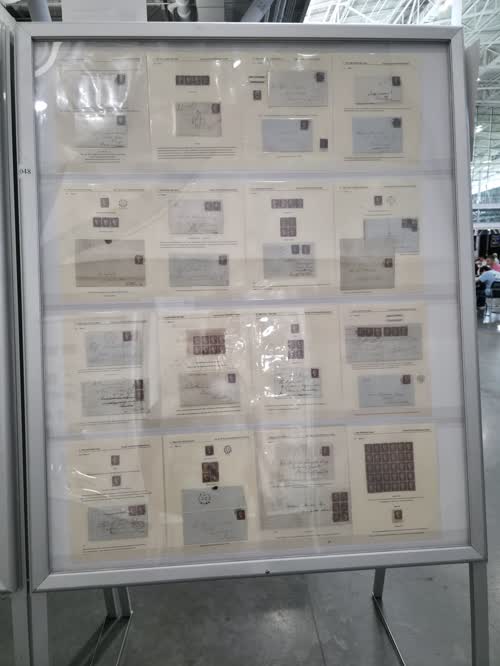 Line Engraved Issues of Great Britain 1840 & 1841 — frame 1048, exhibited by Stuart Reddington