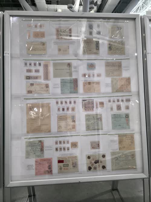 Finland: The Saarinen Definitive Issue 1917-1930 — frame 1074, exhibited by Pekka Rannikko