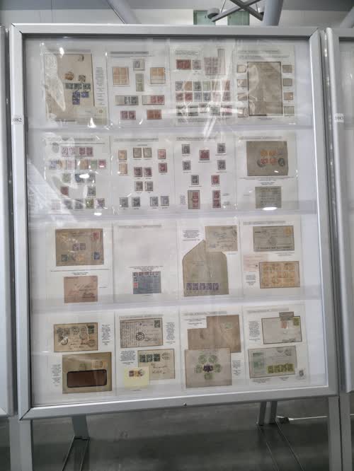The “3-Star” Coat of Arms Issues of Latvia: 1921-1933 — frame 1082, exhibited by Dzintars Grinfelds