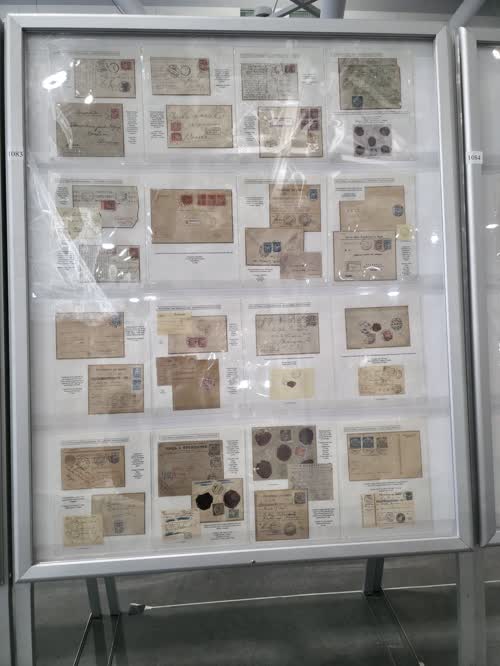 The “3-Star” Coat of Arms Issues of Latvia: 1921-1933 — frame 1083, exhibited by Dzintars Grinfelds
