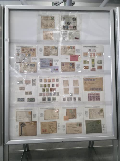 The “3-Star” Coat of Arms Issues of Latvia: 1921-1933 — frame 1084, exhibited by Dzintars Grinfelds