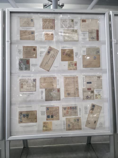 The “3-Star” Coat of Arms Issues of Latvia: 1921-1933 — frame 1085, exhibited by Dzintars Grinfelds