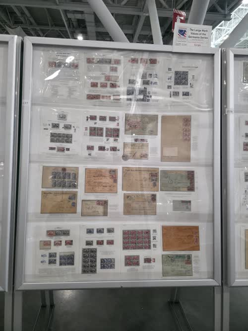 The Large Mark Values of the Germania Series — frame 1137, exhibited by David Barnette