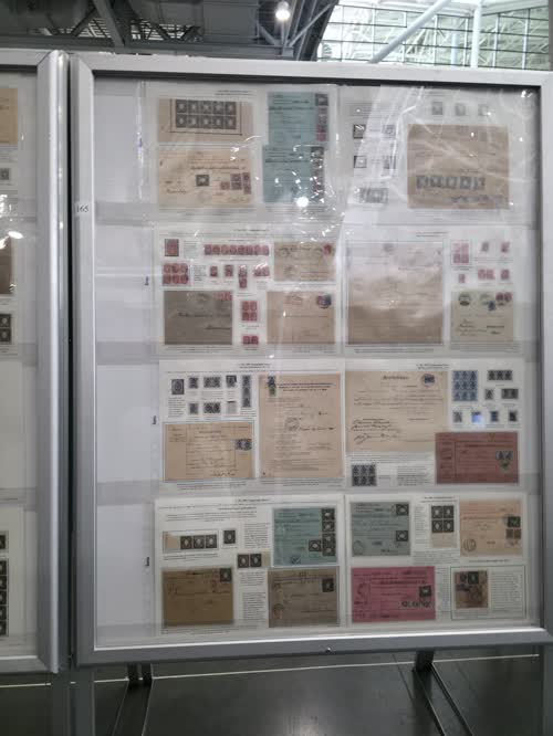 The 1901 Eagle Issue of Finland — frame 1165, exhibited by Pauli  Salminen