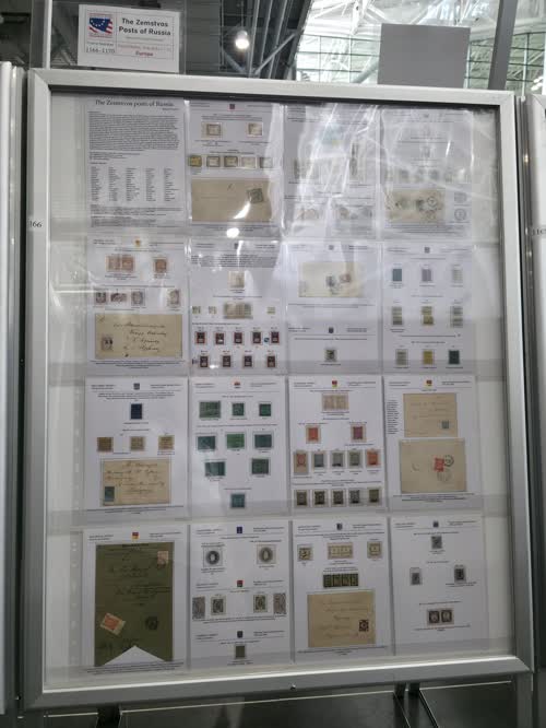 The Zemstvos Posts of Russia — frame 1166, exhibited by Bernard Furnon