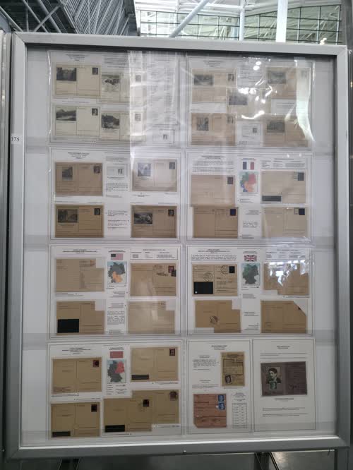 The Reichspost Hitler Definitives and Postal Stationery, 1941-1945 — frame 1175, exhibited by Alan Farrell