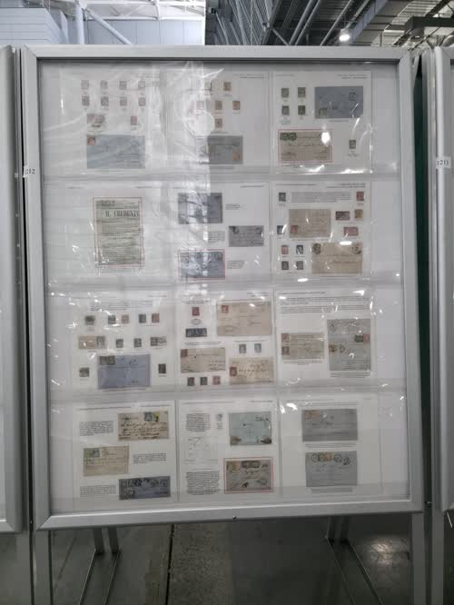 Switzerland Strubels 1854-1863 Production & Use — frame 1212, exhibited by Bruce Marsden
