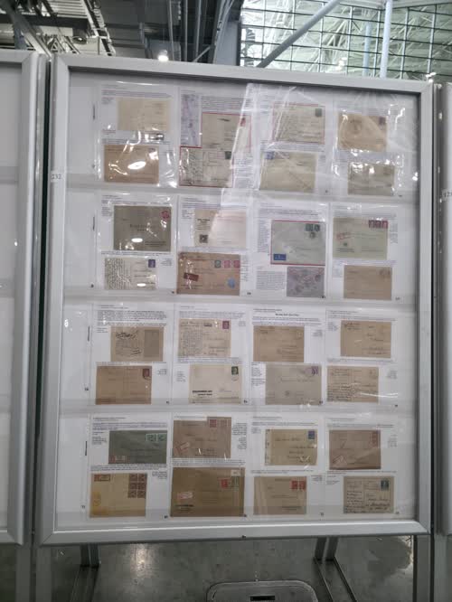 Landpost “über” Lehrte: An Exemplar of the Rural Mail System in Germany — frame 1232, exhibited by Ken Gilbert