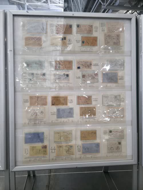 Pre-UPU Mail Between the United States and Bremen — frame 1244, exhibited by Dwayne O. Littauer