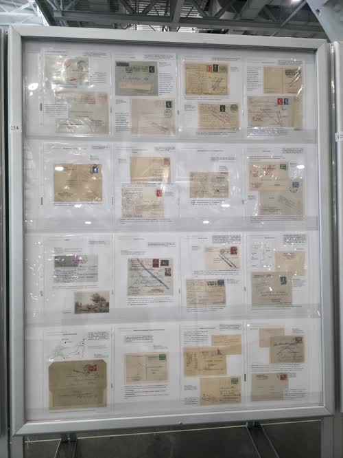 Auxiliary Markings on Correctly Addressed but Returned or Delayed Mail of The Netherlands — frame 1254, exhibited by Ben H. Jansen