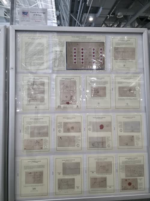 Postal Marking of Britain — frame 1279, exhibited by Shafiq Umar Awan