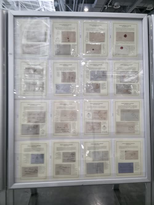 Postal Marking of Britain — frame 1280, exhibited by Shafiq Umar Awan
