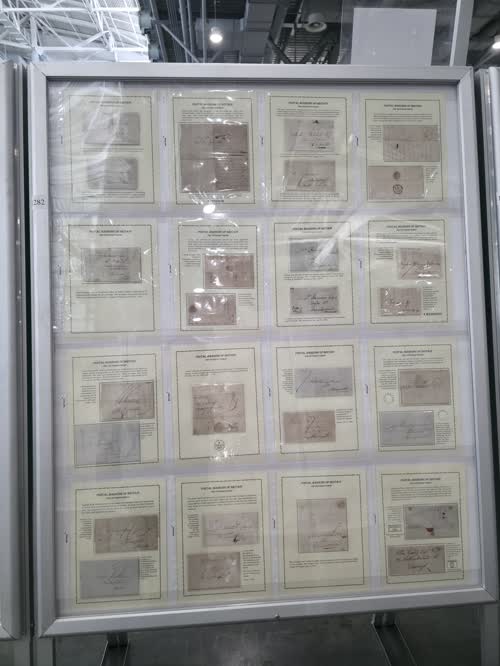 Postal Marking of Britain — frame 1282, exhibited by Shafiq Umar Awan