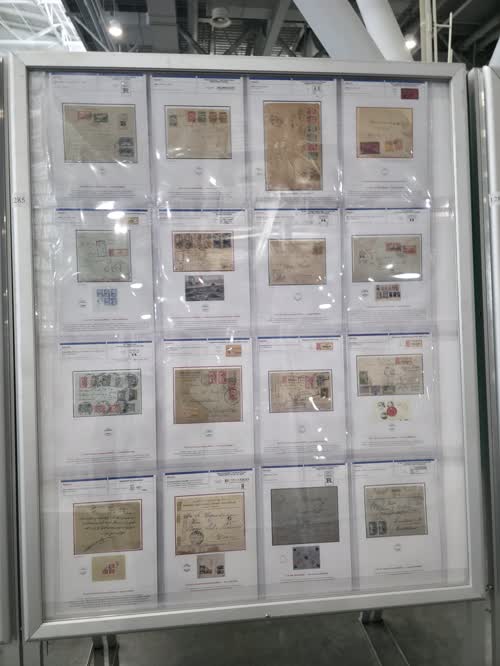 The Registered Mail of the Territories of the Ottoman Empire in the Middle East (1840-1918) — frame 1285, exhibited by Alan C. Mellaart