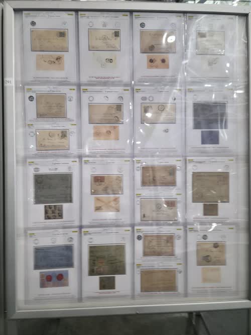 Mail from the Ottoman Empire Territories to USA (1840-1922) — frame 1291, exhibited by Alan C. Mellaart