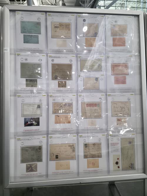 Mail from the Ottoman Empire Territories to USA (1840-1922) — frame 1292, exhibited by Alan C. Mellaart
