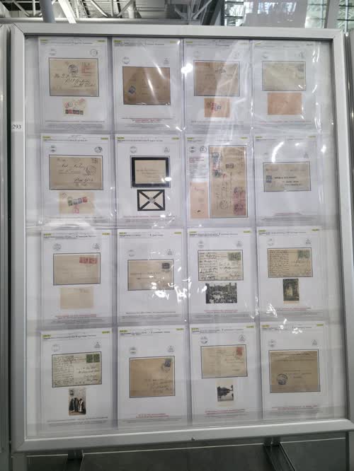 Mail from the Ottoman Empire Territories to USA (1840-1922) — frame 1293, exhibited by Alan C. Mellaart