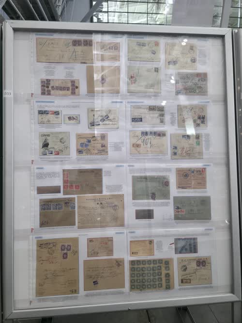 The Usage of Postage Due Stamps in the Austrian First Republic — frame 1333, exhibited by Peter Huethmair