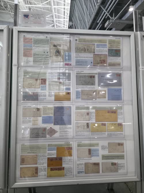 Uses and Rating of the 1 Cent Queen Victoria Stamp in the Decimal Era (1859-1868) — frame 1339, exhibited by Sebastien Crete