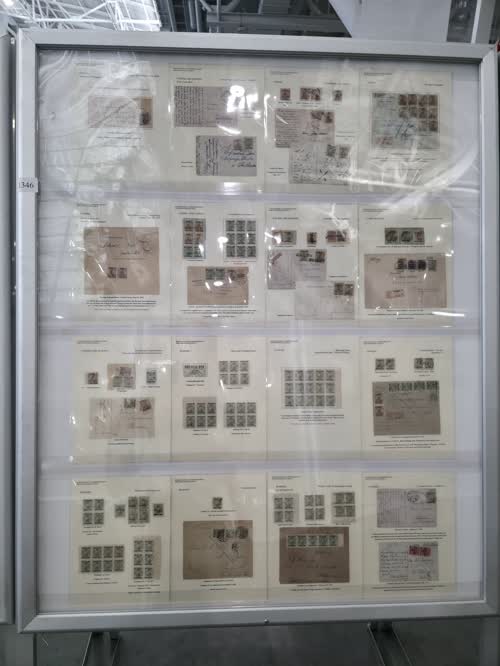 POLAND: Warsaw Postal Administration – First Issues of a New Country November 11, 1918 – June 1919 — frame 1346, exhibited by James P. Mazepa