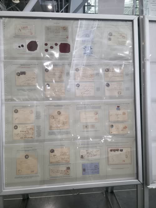 Postal History of Kingdom of Poland 1858-1865 — frame 1360, exhibited by Bogdan Pelc